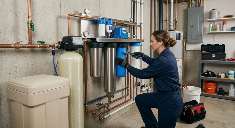 Whole Home Water Filtration in Houston, TX